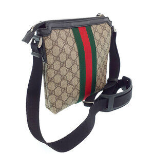 Gucci Bag Line Messenger Shoulder GG Sherry Supreme Flat